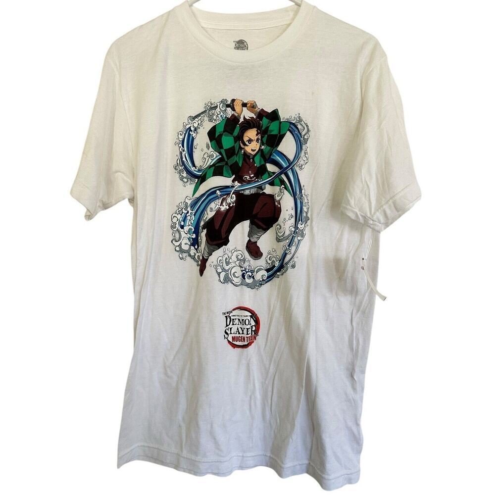 Demon Slayer Kimetsu No Yaiba Mugen Train The Movie Men's Large Graphic T-Shirt